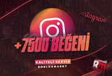 ⭐GARANTILI⭐İNSTAGRAM 7500 BEĞENİ