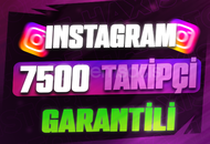 ⭐[GARANTİLİ] INSTAGRAM 7500 GERÇEK TAKİPÇİ⭐