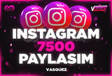 ⭐[GARANTİLİ] İnstagram 7500 Paylaşım⭐