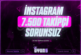 ⭐[Garantili] İnstagram 7.500 Takipçi⭐
