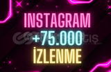 ⭐✅{GARANTİLİ}⭐İNSTAGRAM 75.000 GERÇEK İZLENME⭐