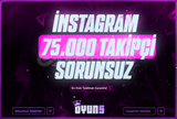 ⭐[Garantili] İnstagram 75.000 Takipçi⭐