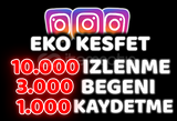 ⭐[ETKİLİ] İNSTAGRAM EKO KEŞFET PAKET 