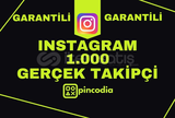 | GARANTİLİ | INSTAGRAM GERÇEK 1.000 TAKİPÇİ