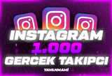 [Garantili] İnstagram Gerçek 1.000 Takipçi 