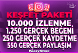 ⭐GARANTİLİ | INSTAGRAM KEŞFET PAKETİ 1 | ⭐