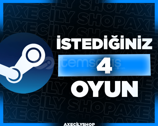 İstediğiniz 4 Oyun + Garanti İstediğiniz 4 Oyun + Garanti