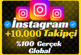 ⭐[Garantili]♻️Kaliteli İnstagram 10.000 Takipçi