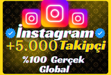 ⭐[Garantili]♻️Kaliteli İnstagram 5000 Takipçi