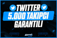 [Garantili+Kaliteli] Twitter 5.000 Takipçi