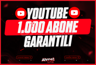 [Garantili+Kaliteli] YouTube 1.000 Abone