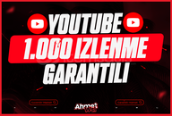 [Garantili+Kaliteli] YouTube 1.000 İzlenme