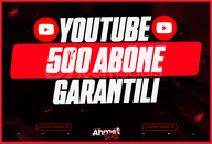 [Garantili+Kaliteli] YouTube 500 Abone