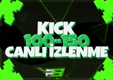 ⭐ GARANTİLİ ⭐ KİCK 1 SAATLİK 100-150 İZLEYİCİ