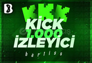 ⭐ GARANTİLİ KİCK 1 SAATLİK 1000 İZLEYİCİ