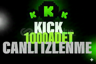 ⭐ GARANTİLİ KİCK 1 SAATLİK 1000 İZLEYİCİ
