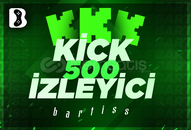 ⭐ GARANTİLİ KİCK 1 SAATLİK 500 İZLEYİCİ