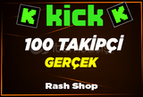 ⭐[GARANTİLİ] KİCK 100 GERÇEK TAKİPÇİ⭐
