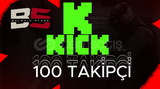⭐️[GARANTİLİ] KİCK 100 TAKİPÇİ⭐️