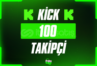 ⭐ [GARANTİLİ] Kick 100 Takipçi + Destek ⭐