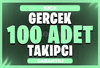 ⭐GARANTİLİ KICK 100 Takipçi | HIZLI