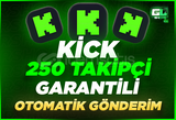 ⭐ [GARANTİLİ] KİCK 250 GERÇEK TAKİPÇİ ⭐