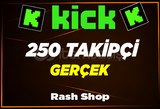 [Garantili] Kick 250 Takipçi + Garantili