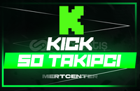 ⭐️[GARANTİLİ] KİCK 50 TAKİPÇİ⭐️