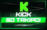 ⭐️[GARANTİLİ] KİCK 50 TAKİPÇİ⭐️