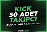 ⭐GARANTİLİ KICK 50 Takipçi | HIZLI