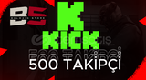 ⭐️[GARANTİLİ] KİCK 500 TAKİPÇİ⭐️