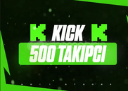 [⭐ GARANTİLİ]KİCK 500 TAKİPÇİ GERÇEK KULLANICI