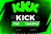 ⭐[GARANTİLİ]KİCK 750 TAKİPÇİ⭐
