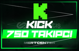 ⭐️[GARANTİLİ] KİCK 750 TAKİPÇİ⭐️