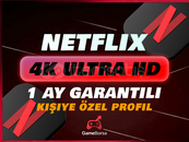 ⭐[GARANTİLİ - KİŞİYE ÖZEL] NETFLİX 4K ULTRA HD