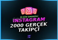 ⭐[GARANTİLİ-KÜRESEL] 2000 KALİTELİ TAKİPÇİ
