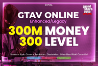 [Garantili✅]⚡LGCY/ENCH ⭐ 300M Money - 300 Level