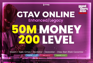 [Garantili✅]⚡LGCY/ENCH ⭐ 50M Money - 200 Level