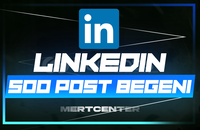 ⭐[GARANTİLİ] LİNKEDİN 250 POST BEĞENİ⭐