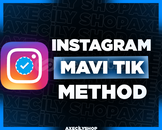 ⭐️[GARANTİLİ]⭐️ Mavi Tik Methodu | Instagram