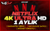 ⭐️ {GARANTİLİ} NETFLİX 1 AY 4K FULL HD HESAP