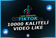 ⭐ [GARANTİLİ-OTO] 10.000 Kaliteli Video Beğeni