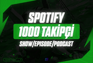 ⭐[GARANTİLİ] Podcast-Show-Episode 1000 Takipçi