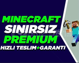 Garantili + Sınırsız Minecraft Premium