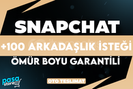 ⭐[GARANTİLİ] SNAPCHAT +100 ARKADAŞLIK İSTEK⭐