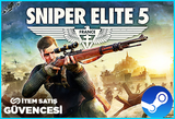 ⭐[GARANTİLİ] SNIPER ELITE 5 + DESTEK 