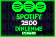 ⭐️[GARANTİLİ] SPOTIFY 2500 DİNLENME