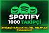 ⭐[GARANTİLİ] SPOTİFY 1000 GERÇEK TAKİPÇİ⭐