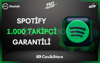 ⭐[GARANTİLİ] SPOTİFY 1.000 GERÇEK TAKİPÇİ⭐