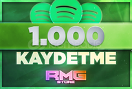 ⭐[GARANTİLİ] Spotify 1000 Kaydetme⭐